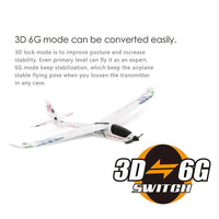 Thumbnail for Wltoys XK A800 RC Aircraft 5CH 3D 6G Mode 780mm Wing Span 20 Min Flight Time EPO Airplane Fixed Wing RTF Outdoor Glider Gift