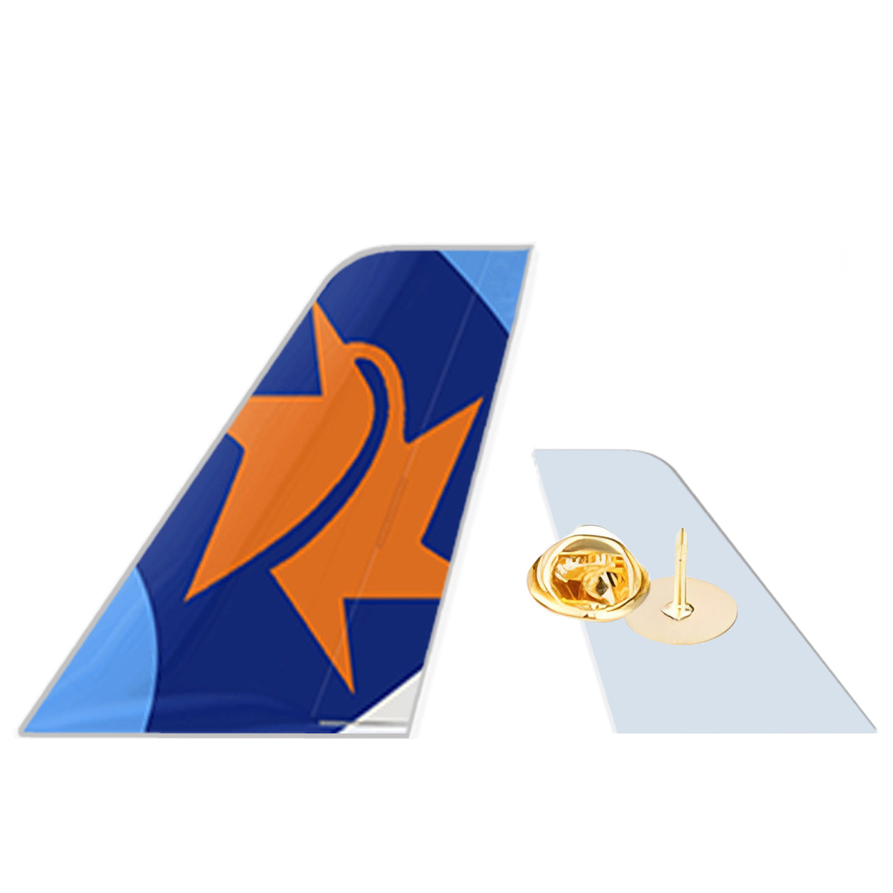 Israir Airlines Designed Tail Shape Badges & Pins