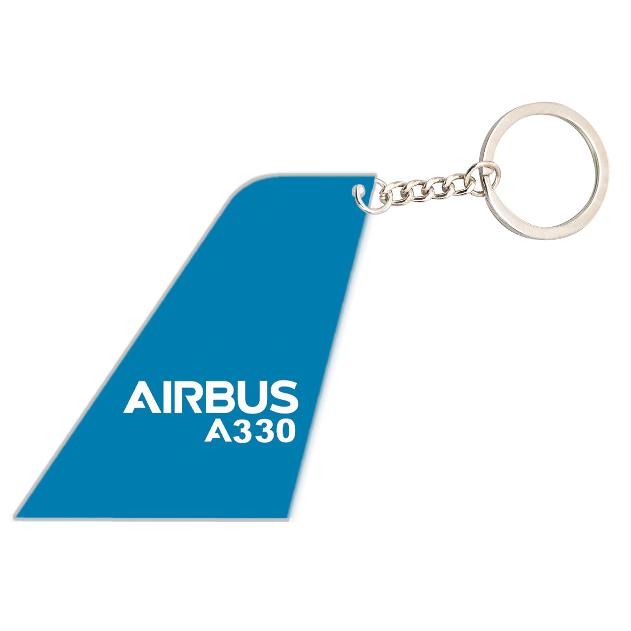 Airbus A330 & Text Designed Tail Key Chains