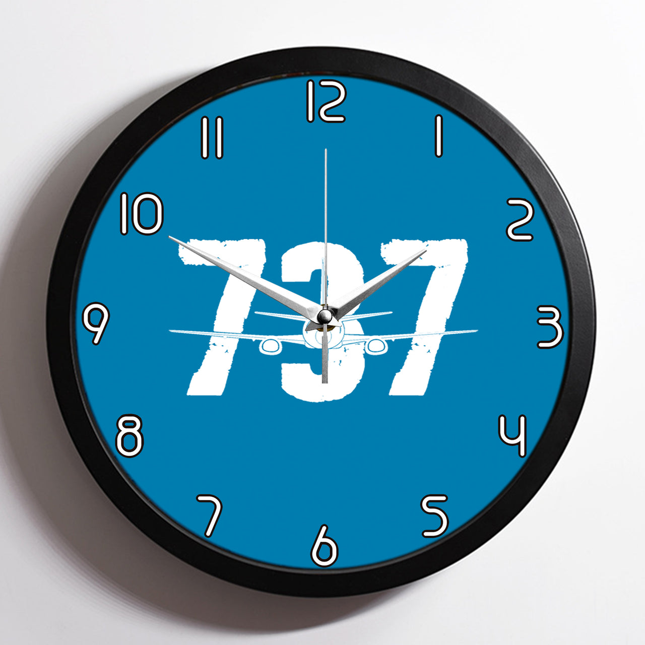 Boeing 737 Designed Designed Wall Clocks