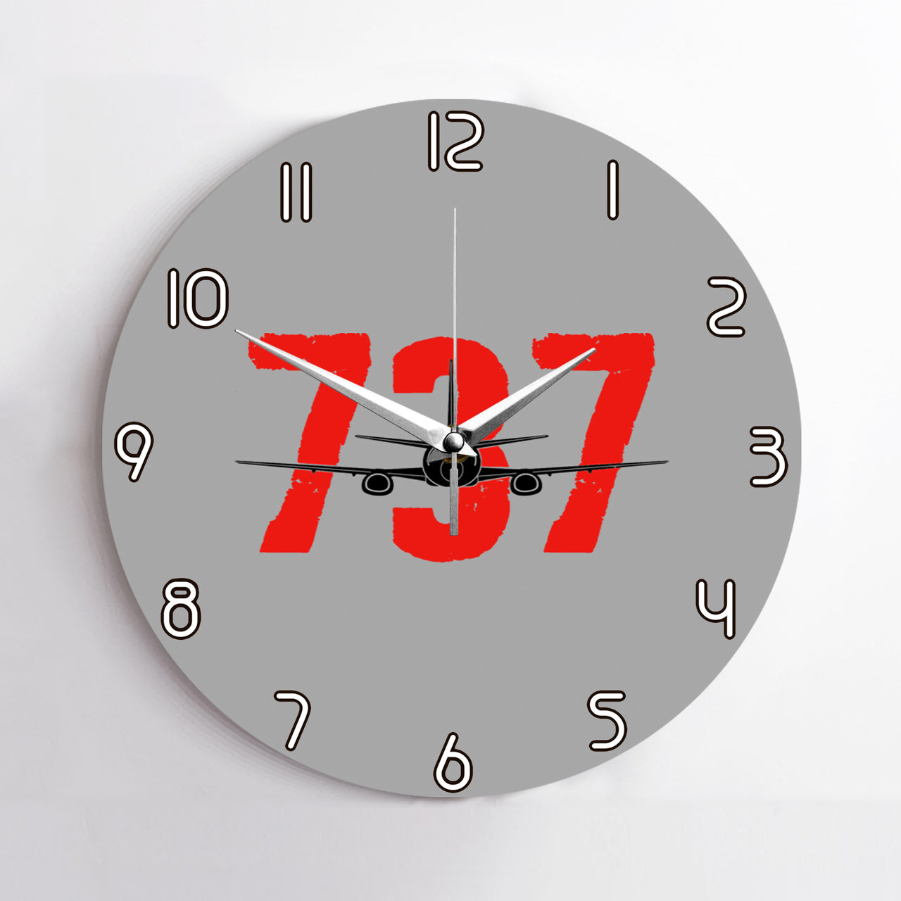 Boeing 737 Designed Designed Wall Clocks