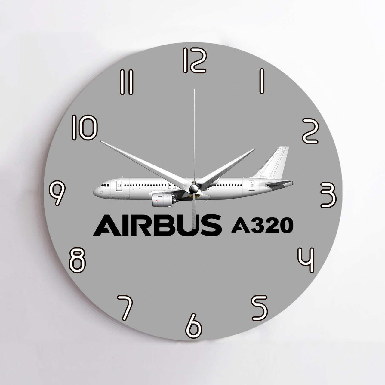 The Airbus A320 Designed Wall Clocks