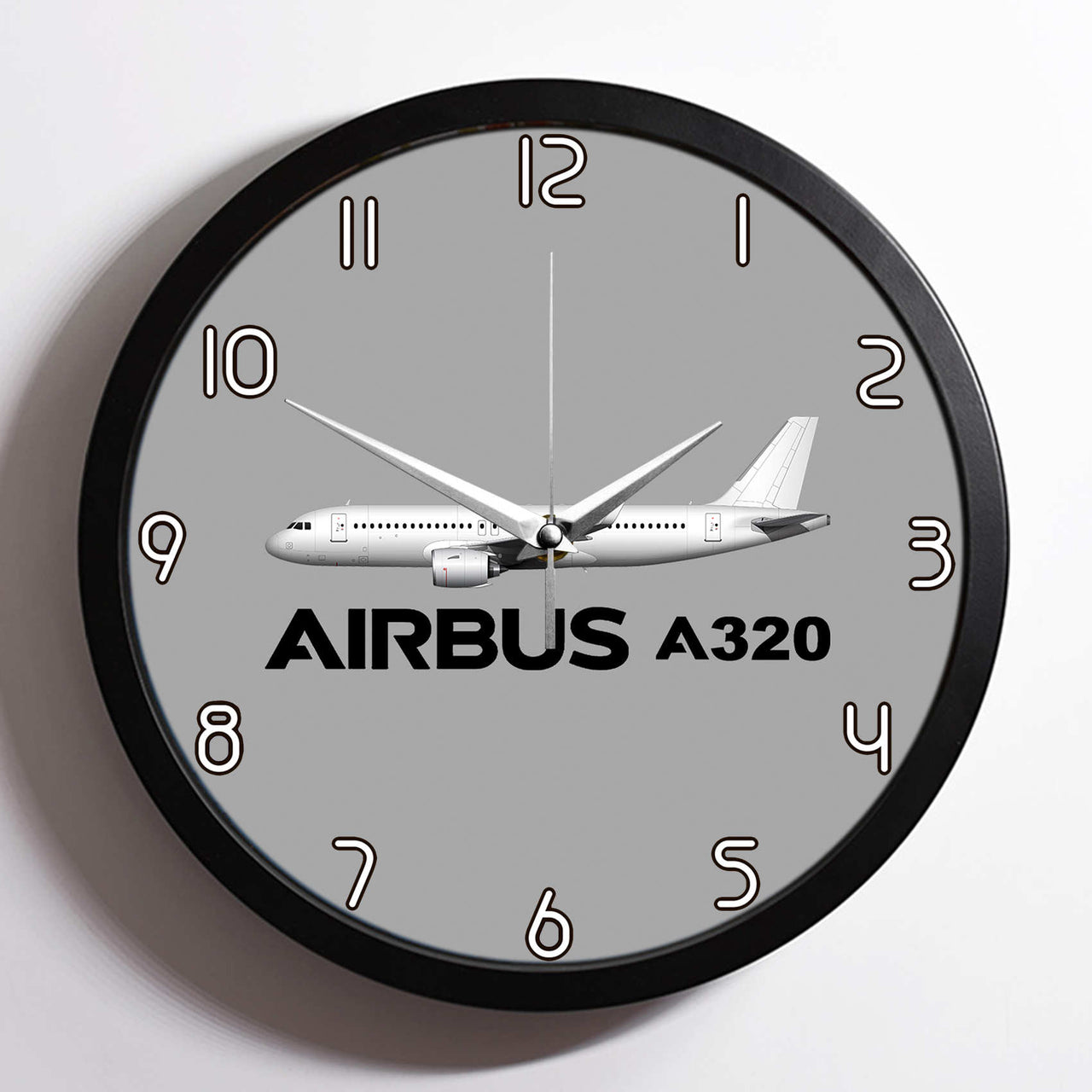 The Airbus A320 Designed Wall Clocks