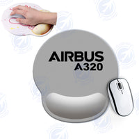 Thumbnail for Airbus A320 & Text Designed Ergonomic Mouse Pads