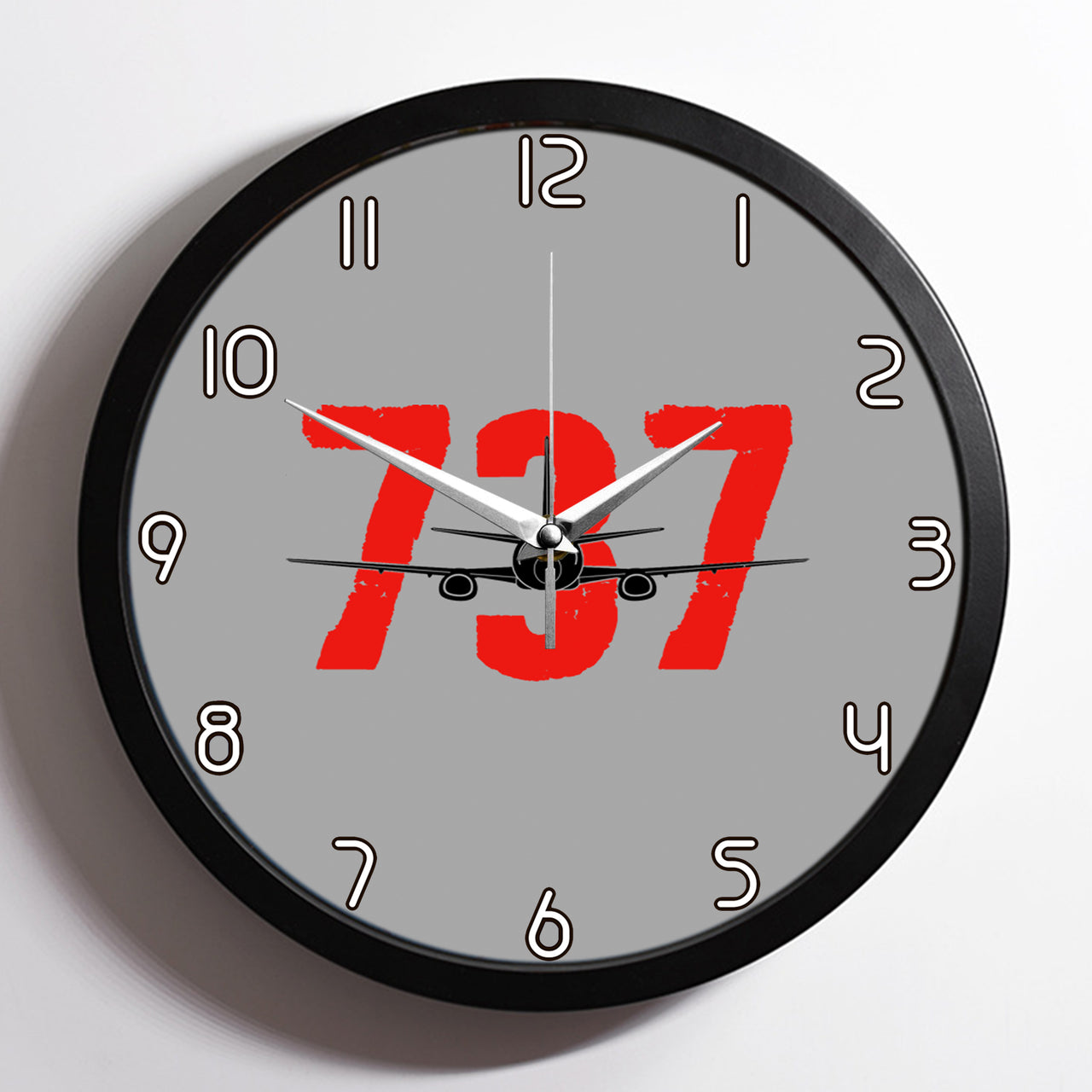 Boeing 737 Designed Designed Wall Clocks