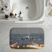 Thumbnail for Magnificent Airplane Landing Printed Designed Bath Mats