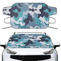 Thumbnail for Military Camouflage Green  Designed Car Windshield Snow Covers