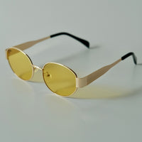 Thumbnail for Unisex Polarized Oval Aviator Sunglasses