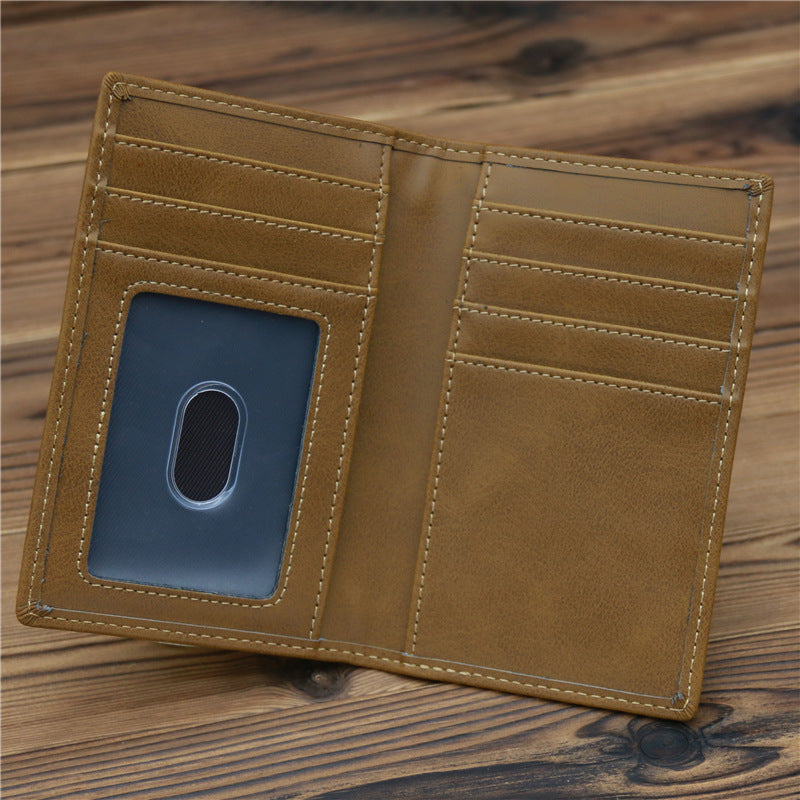 NO Designed Leather Card Holder Wallets