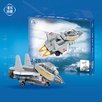 Thumbnail for Mini  Fighter Model Building Blocks Aircraft (2)