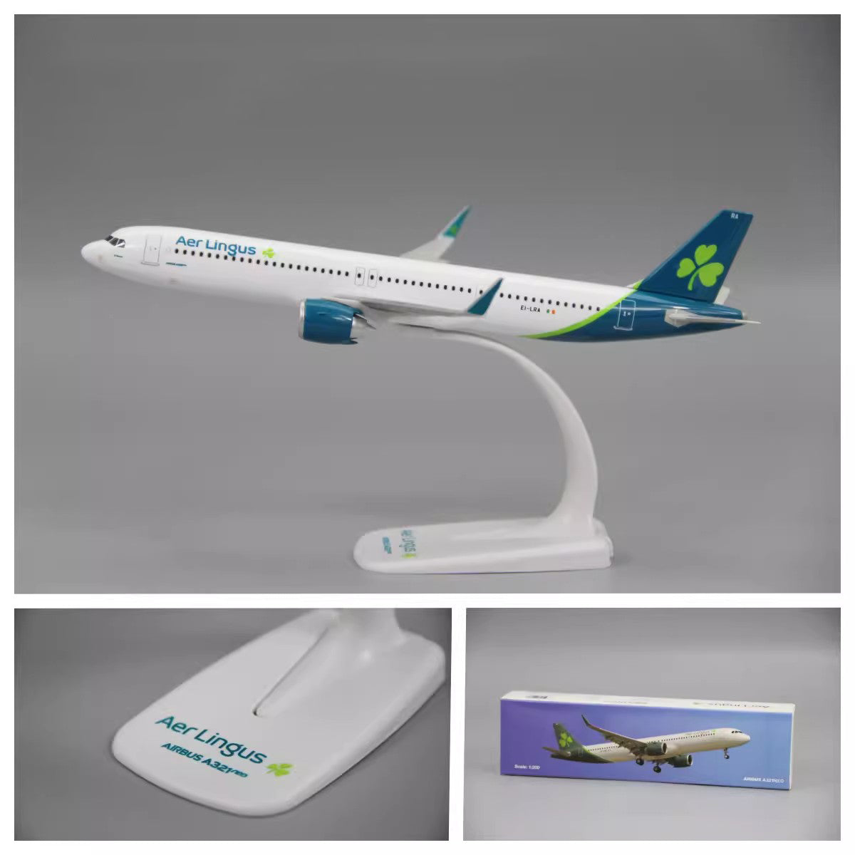 Irish Airways Airbus A321 Neo Airplane Model (1/200 Scale - 20CM)