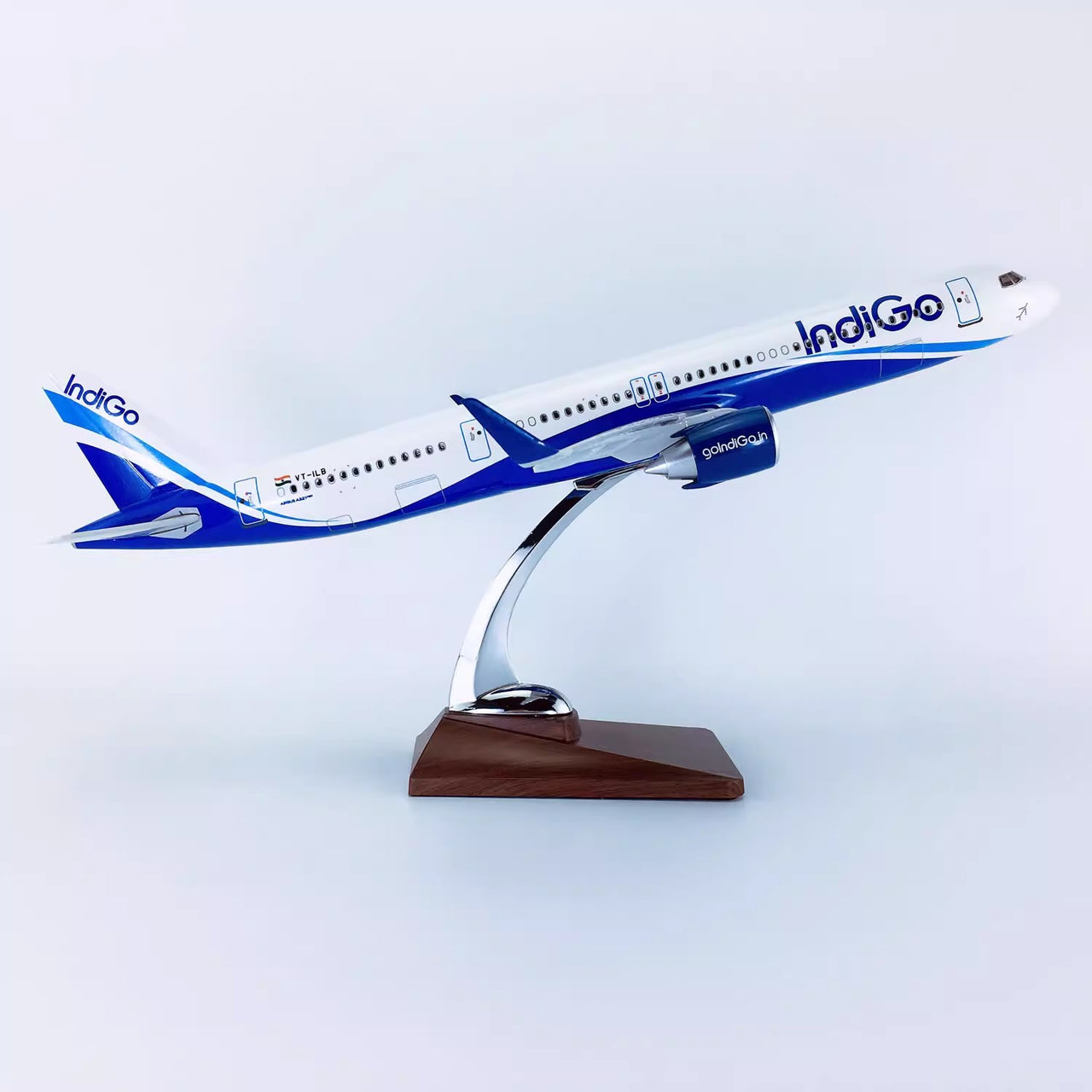 Indigo Air India Airbus A321neo Airplane Model (Special 45CM)