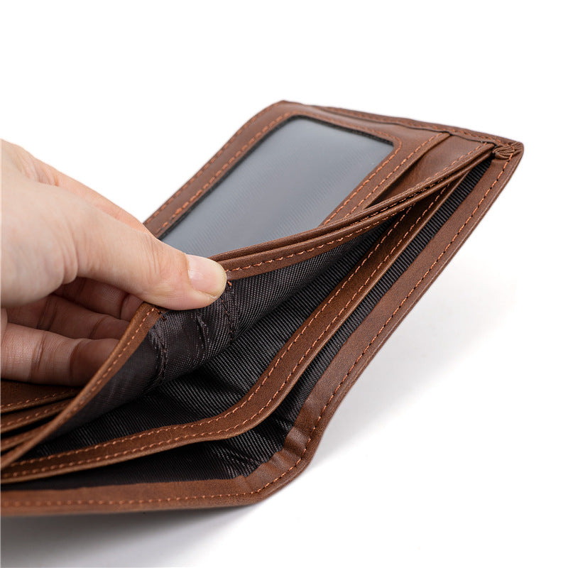 NO Designed Laser Leather Wallets