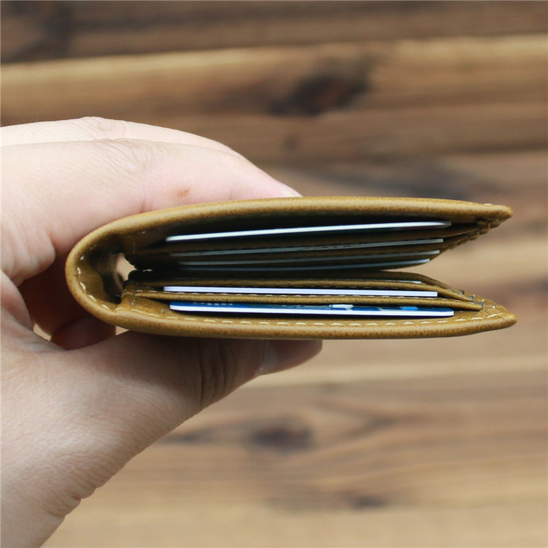 NO Designed Leather Card Holder Wallets