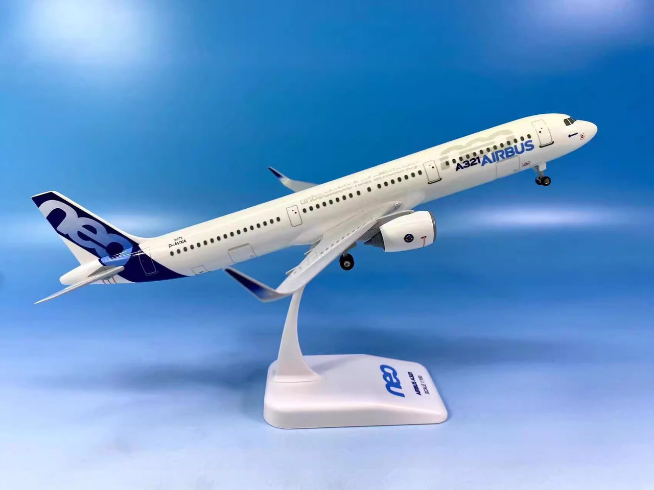 Airbus A321neo (Original Livery) Airplane Model (1/150 Scale - 31CM)