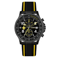 Thumbnail for Airplane Chronograph Watches Original Geneva Calender Aviator Watch