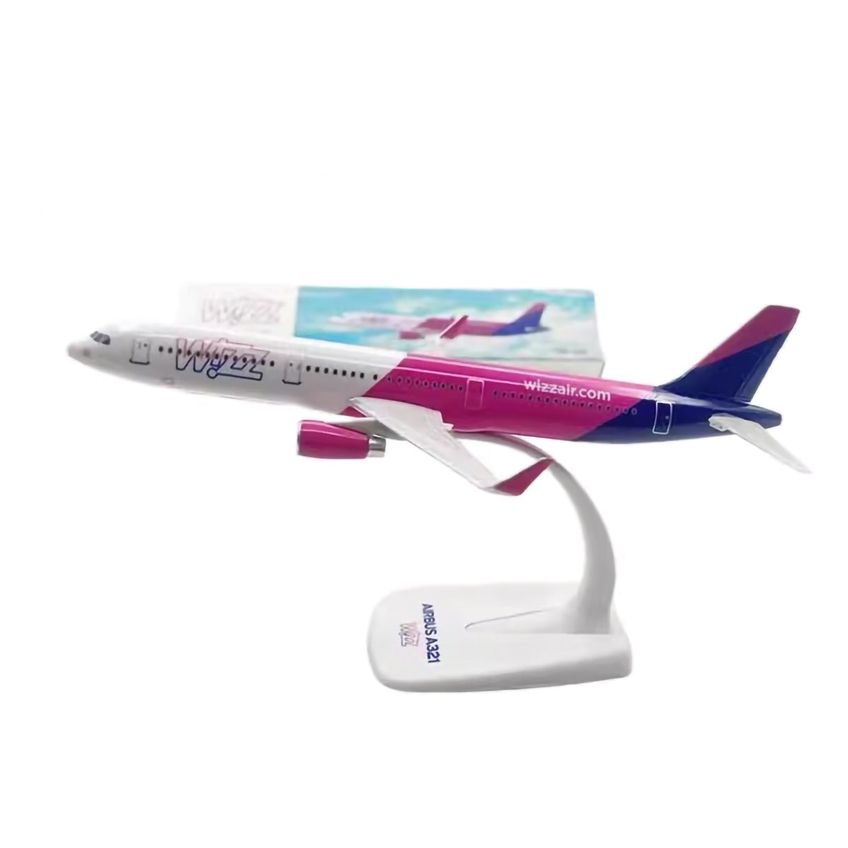 Wizzair Airbus A321 Airplane Model (1/200 Scale - 20CM)