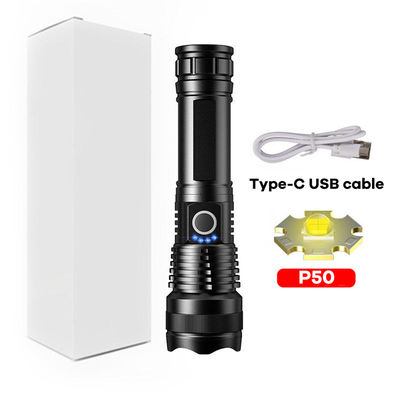 LED X80 p50 Strong Light Flashlight