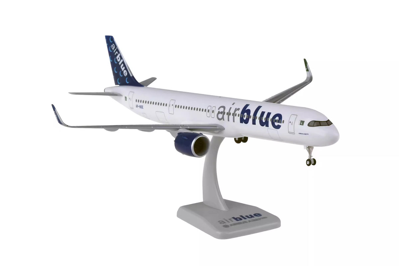 Pakistan Blue Airways Airbus A321neo Airplane Model(1/200 Scale - 20CM)