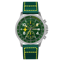 Thumbnail for Airplane Chronograph Watches Original Geneva Calender Aviator Watch