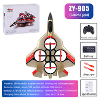 Thumbnail for Zy905 360 Degree Stunt Rotating Hover Remote Control Foam Aircraft Children's Toy Adult Glider Four Axis Aircraft UAV