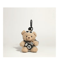 Thumbnail for Cute Pilot Bear Key Ring Doll Pendant