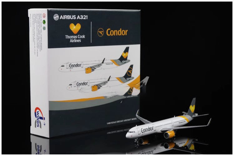 Condor Air Germany Airbus A321neo Airplane Model (1/400 Scale)