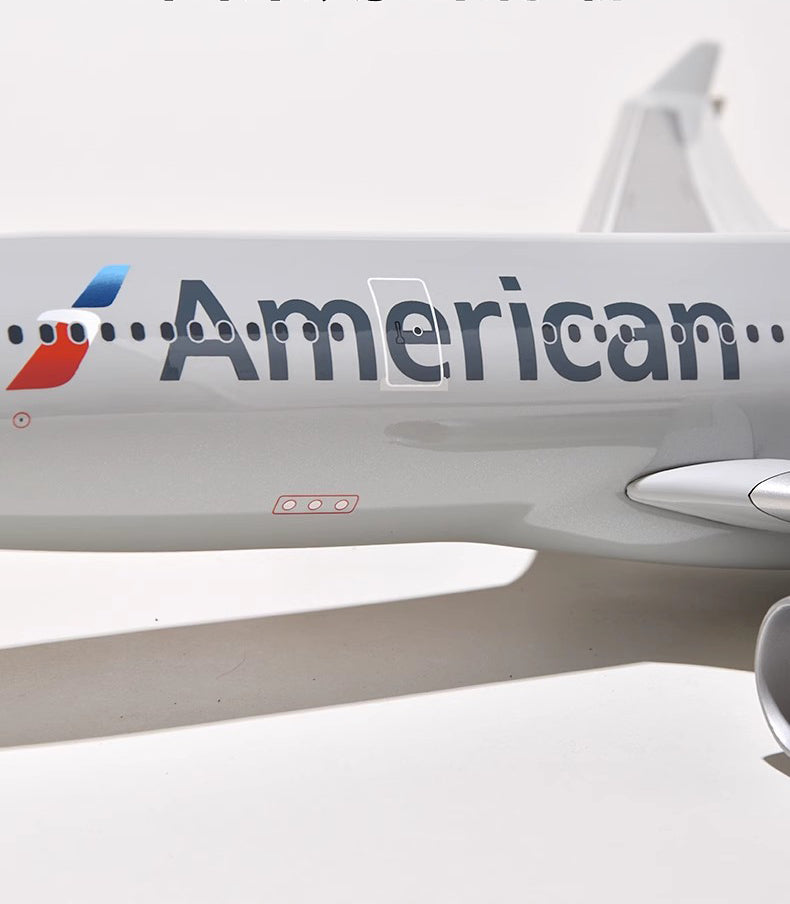 American Airlines Airbus A321Neo Airplane Model (1:100 45CM)