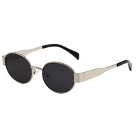 Thumbnail for Unisex Polarized Oval Aviator Sunglasses