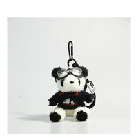 Thumbnail for Cute Pilot Panda Key Ring Doll Pendant