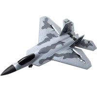 Thumbnail for Mini Fx-622 Fighter F22 Remote Foam Electric Model Airplane