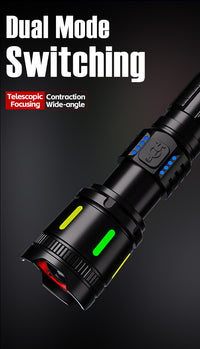 Thumbnail for LED Tactical Long-Range Aluminum Alloy Light Flashlight