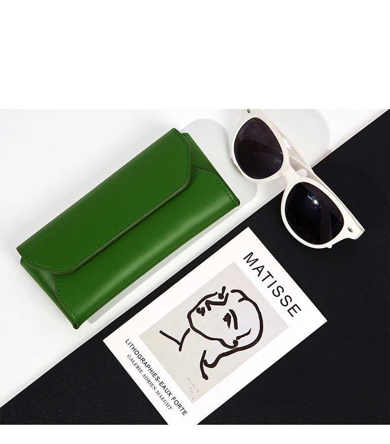 Your Custom Design & Image & Logo & Text Design Solid Color (2) Anti Pressure And Anti-wear Glasses Case