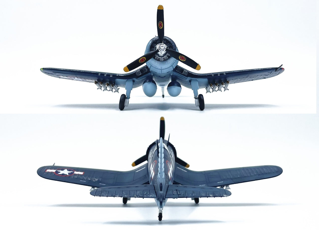 1/72  VF-17 F4U Tommy Blackburn Corsair Carrier-based Fighter-bomber Airplane Model