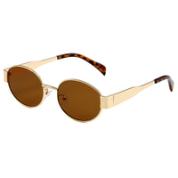 Thumbnail for Unisex Polarized Oval Aviator Sunglasses