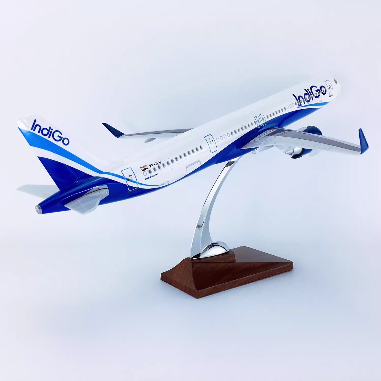 Indigo Air India Airbus A321neo Airplane Model (Special 45CM)