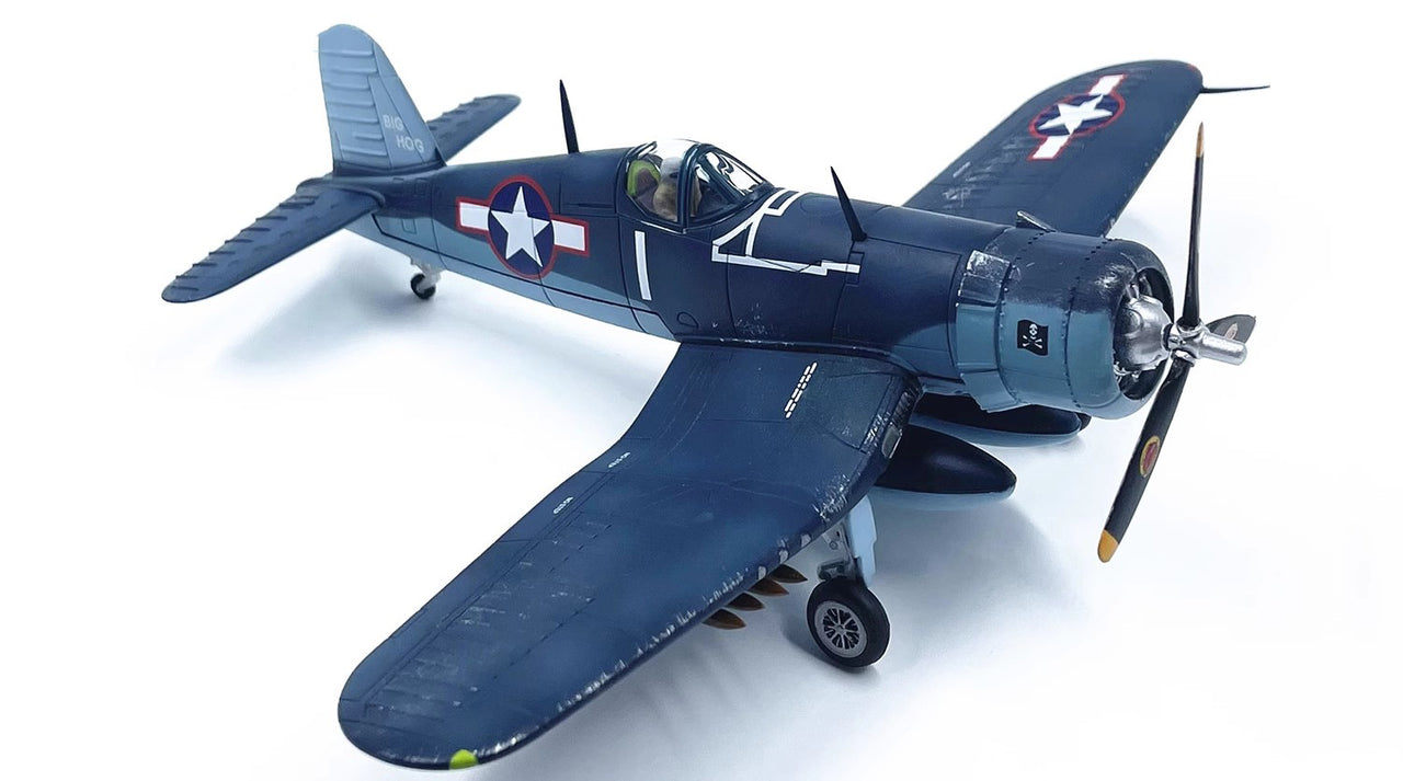 1/72  VF-17 F4U Tommy Blackburn Corsair Carrier-based Fighter-bomber Airplane Model