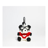 Thumbnail for Cute Pilot Panda Key Ring Doll Pendant