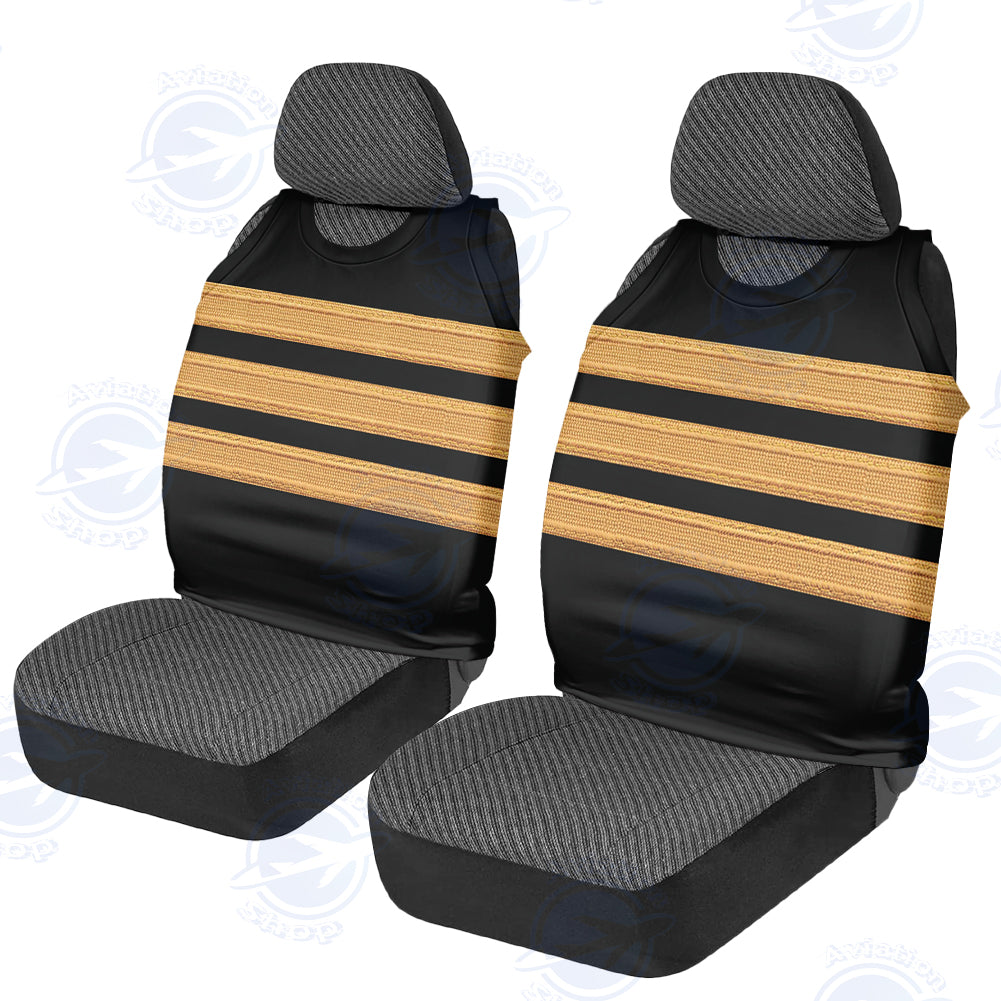 Pilot Epaulette 3 Lines Designed Car Seat Covers