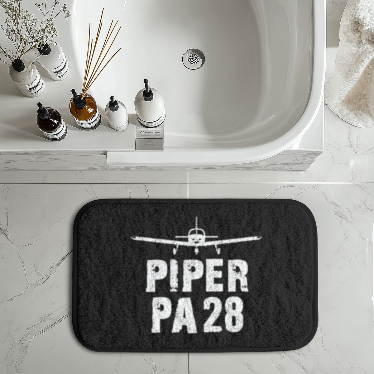 Piper PA28 & Plane Designed Bath Mats