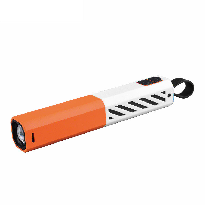 LED Simple Long-Range Aluminum Alloy Light Flashlight