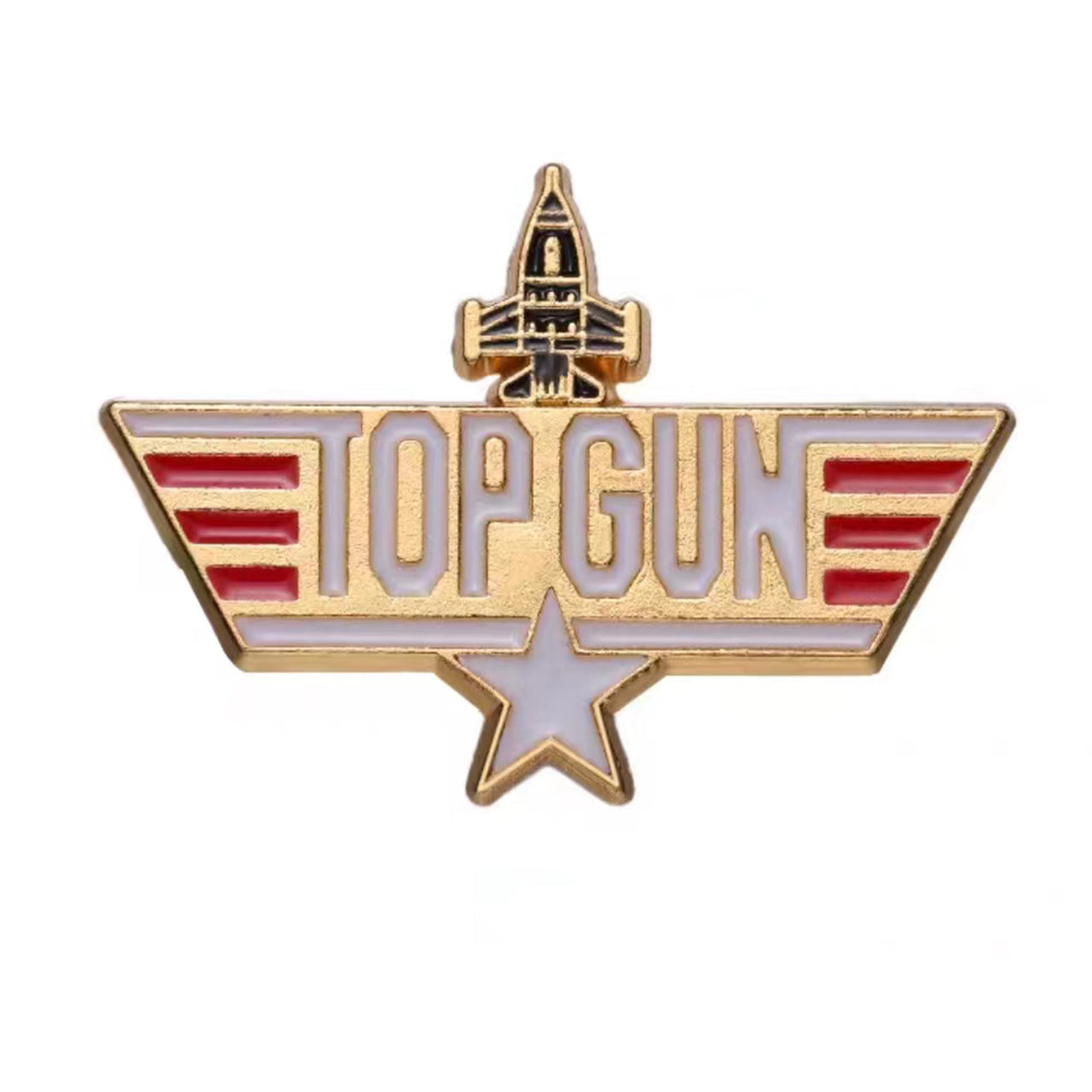 TOP GUN Aviation Pilot Brooch Aircraft Pins Badge