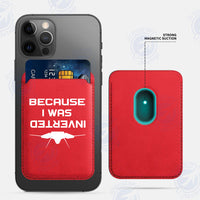 Thumbnail for Because I was Inverted iPhone Cases Magnetic Card Wallet
