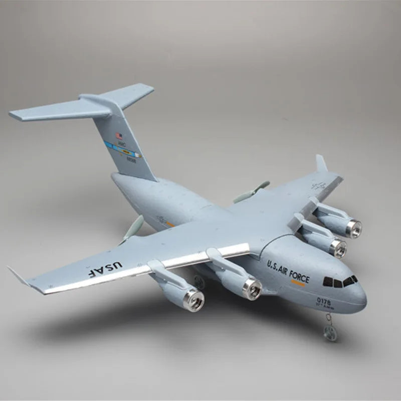 Rc Plane C-17 Military Transport Aircraft Fixed Wing Remote Control Glider 2.4g Remote Control Epp