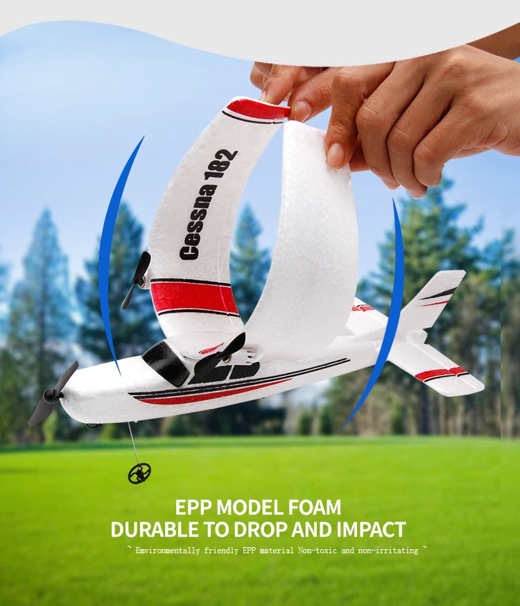 FX801 RC Plane EPP Foam glider 2.4G 2CH RTF Remote Control Aircraft Fixed Wingspan Airplane