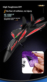 Thumbnail for ZY-420 Remote Control Aircraft Fighter Fixed Wing Fall Resistant Epp Foam Remote Control