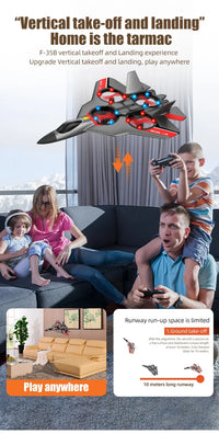 Thumbnail for Zy905 360 Degree Stunt Rotating Hover Remote Control Foam Aircraft Children's Toy Adult Glider Four Axis Aircraft UAV