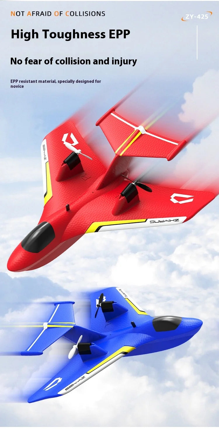 New Rc Plane 425 Water Air Remote Control Plane Two Channel Water Takeoff Fixed Wing Model Airplane Electric Children'S Toy