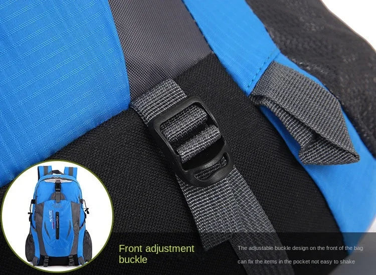 Quality Nylon Waterproof Travel Backpacks Men Climbing Travel Bags Hiking Backpack Outdoor Sport School Bag Men Backpack