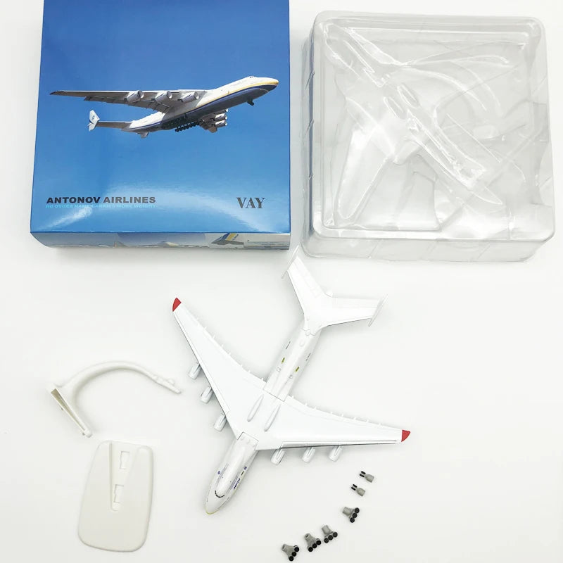 New Antonov Ukraine An-225 (AN225) 1/400 Scale Airplane Model (Special Handmade 21CM)